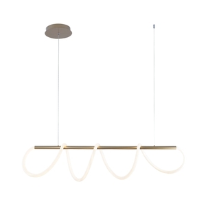 Závesné svietidlo LED Zuma Line BALBO 20006PM-GD zlaté 120 cm small 0