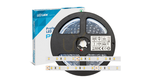 Skontrolujte LED pásik PRO 3Y 24V 60 LED/m 2835 SMD studená biela, 6W, 300 LED, 5 m