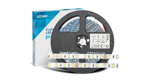Skontrolujte LED pásik PRO 3Y 24V 60 LED/m 5630 SMD studená biela, 18W, 300 LED, 5 m