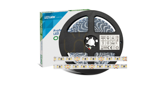 Skontrolujte LED pásik PRO 3YB 24V 2835 SMD neutrálna biela, 12W, 600 LED diód, 5 m