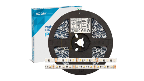 Skontrolujte LED pásik PRO 3Y 300 LED 5050 SMD 16W RGBCW, 5 m