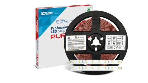 Skontrolujte LED pásik PRO 5Y 24V 320 LED 2835 SMD 6W 4000K RA90, 5 m