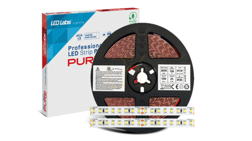 Skontrolujte LED pásik PRO 5Y 24V 640 LED 2835 SMD 12W 10000K RA90, 5 m