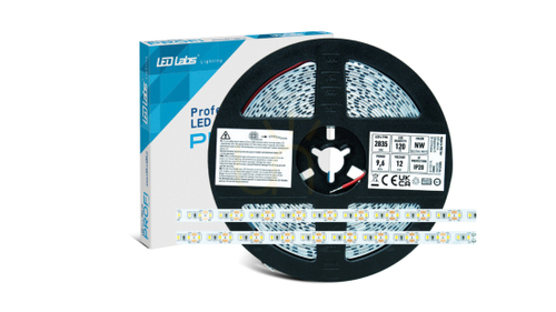 Skontrolujte LED pásik PRO 3Y 2835 SMD neutrálna biela, IP20, 9,6 W, RA90 600 LED diód, 5 m