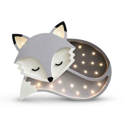 Skontrolujte Fox Grey - ručne vyrobená lampa