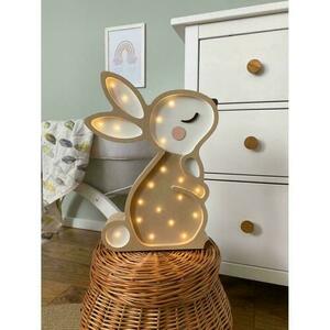 Lampa do detskej izby béžová Bunny - ručná výroba small 13