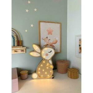 Lampa do detskej izby béžová Bunny - ručná výroba small 3