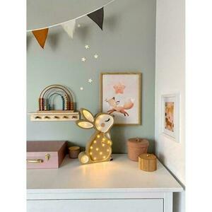Lampa do detskej izby béžová Bunny - ručná výroba small 5