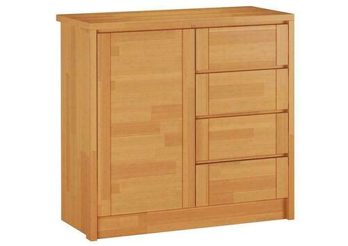 Skontrolujte TIMO 1T4S BEECH - komoda - LAKOVANÝ BEECH
