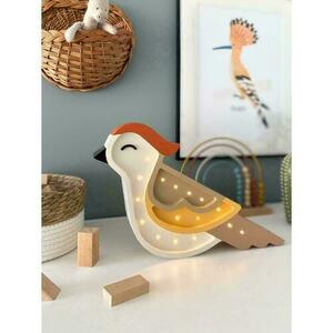 Lampa do detskej izby žltá Bird - ručná výroba small 12