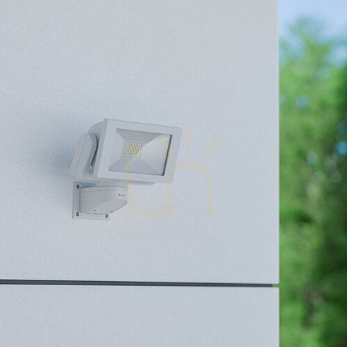 Skontrolujte Vonkajší LED reflektor STEINEL LS 300 069247 biely 29,5 W 4000 K bez snímača