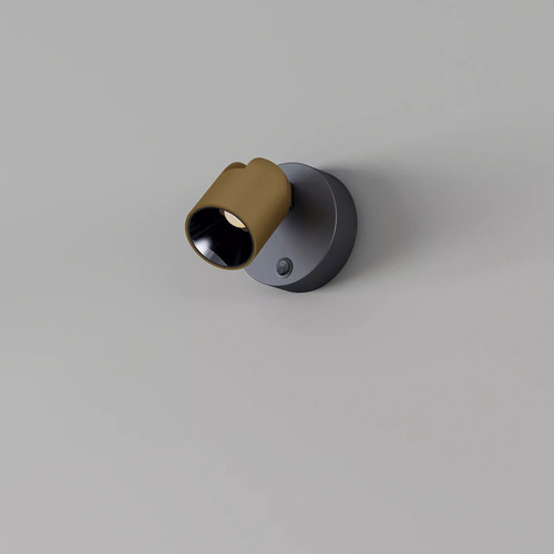 Skontrolujte Nástenné svietidlo s vypínačom SLIDE Brushed Brass