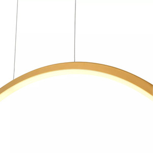 Loop M 1xLED zlatá závesná lampa IP44 PL0119-85-GD small 1