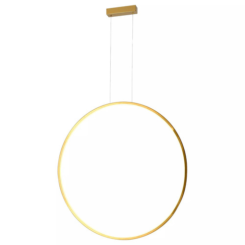 Skontrolujte Loop M 1xLED zlatá závesná lampa IP44 PL0119-85-GD