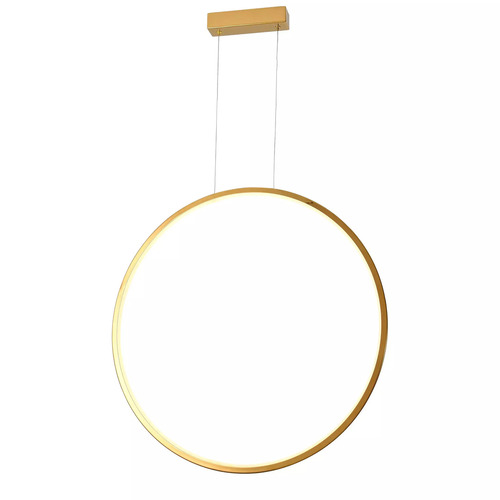 Skontrolujte LOOP S Gold IP44 Závesné svietidlo do kúpeľne PL0119-65-GD