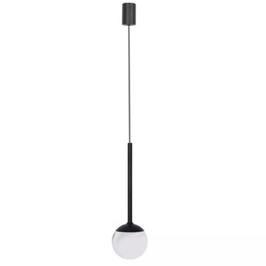 Závesné svietidlo do kúpeľne IP44 ORRA 6W čierne PL0105-BK - YASKR small 0