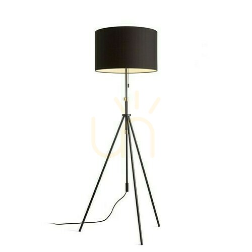 Skontrolujte Stojacia lampa Rendl LUTON/RON 55 biela/čierna E27 15 W