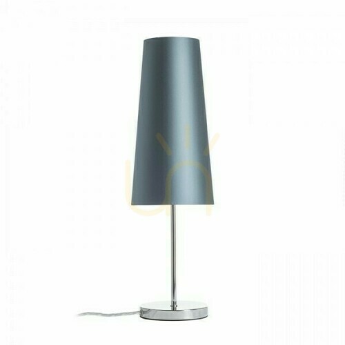 Skontrolujte Stolná lampa Nyc/Conny 15/30 Polycotton White/Nickel 230 V Led E27 7 W.