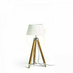 Alvis/Ambitus 46 Stojacia lampa Cream White Bamboo 230 V Led E27 11 W. small 4