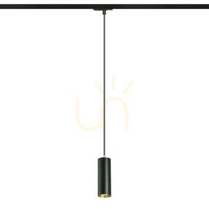 Závesné svietidlo Mavro pre 1 fázu. Koľajnice čierna/zlatá 230 V Led 12 W 38° 3000 K small 1