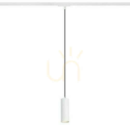 Skontrolujte Závesné svietidlo Mavro pre 1 fázu. Koľajnice Biela 230 V Led 12 W 38° 3000 K