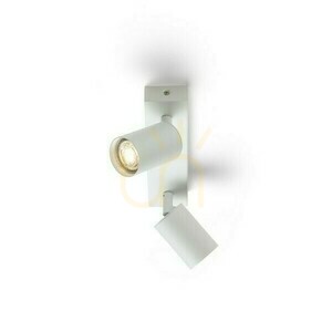 Dude Ii povrchová lampa biela 230 V Led Gu10 2x9 W. small 3