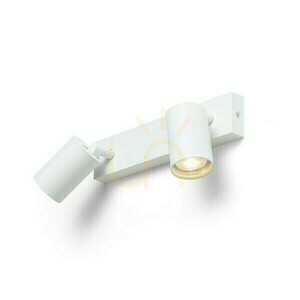 Dude Ii povrchová lampa biela 230 V Led Gu10 2x9 W. small 5