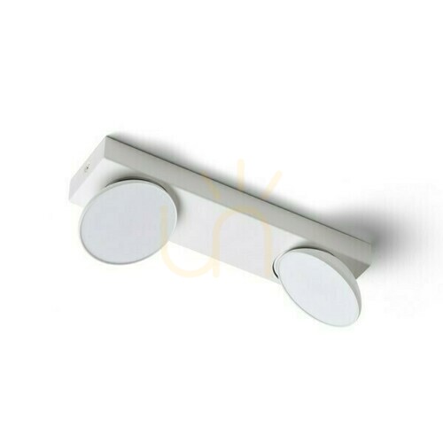 Skontrolujte Eliseo Ii Povrchová lampa biela 230 V Led 2x5 W 3000 K