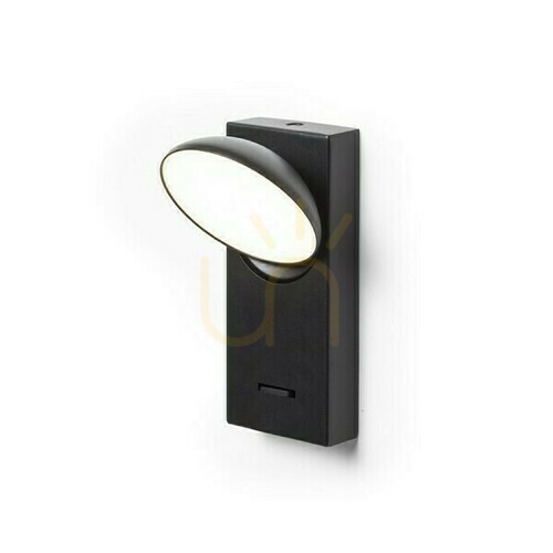 Skontrolujte Nástenné svietidlo Eliseo Black 230 V Led 5 W 3000 K