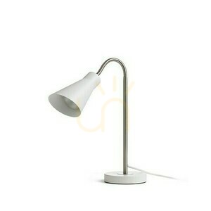 Stolná lampa Anika biela matná niklová matná 230 V E27 40 W. small 3