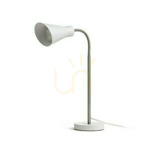 Stolná lampa Anika biela matná niklová matná 230 V E27 40 W. small 4