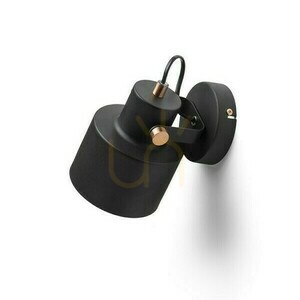 Celeia Povrchová lampa čierna matná brúsená meď 230 V E27 40 W. small 2