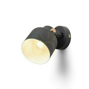 Celeia Povrchová lampa čierna matná brúsená meď 230 V E27 40 W. small 3