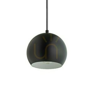 Agneta Black 230 V E27 40 W závesné svietidlo. small 4