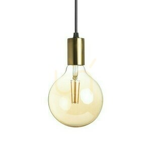 Závesné svietidlo Araq Brushed Brass/Black 230 V E27 42 W. small 3