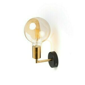 Nástenné svietidlo Araq nástenné svietidlo Brushed Brass/Black 230 V E27 42 W. small 0