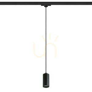 Závesné svietidlo Belenos pre 3 fázy. Koľajnice čierne 230 V Led Gu10 9 W. small 1