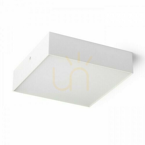 Skontrolujte Larisa Sq 22 Dimm Stropný plafón biely 230 V Led 20 W 3000 K.