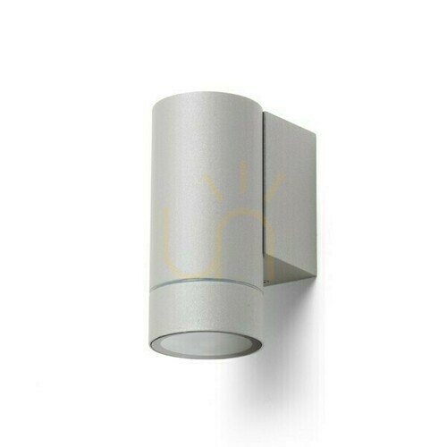 Skontrolujte Vonkajšie nástenné svietidlo Mizzi New I nástenné svietidlo Silver Grey 230 V Gu10 35 W Ip65