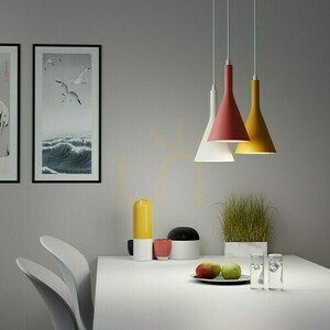 Závesné svietidlo Ella Gypsum 230 V Led E27 15 W. small 3