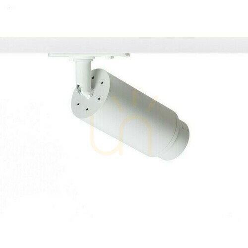 Skontrolujte Reflektor Optimus pre 1 fázu. Koľajnice biela 230 V Led Gu10 9 W 10 50°