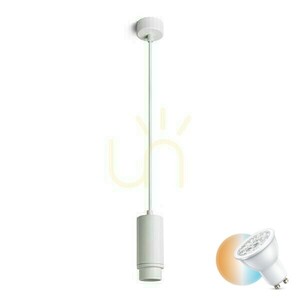 Optimus Závesné svietidlo biele 230 V Led Gu10 9 W 10 50°. small 0