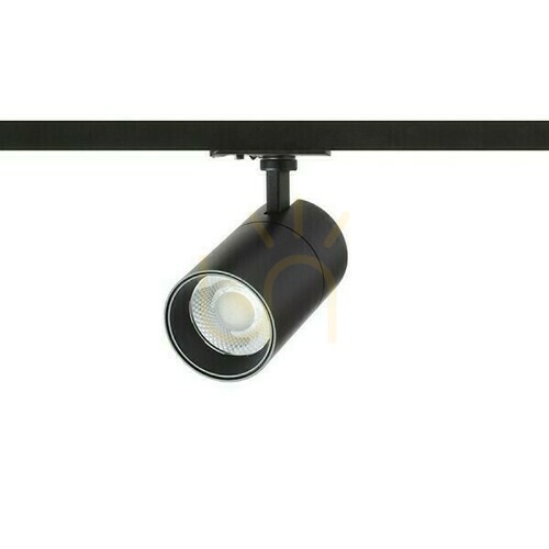 Skontrolujte Želanie 20 Dimm na 1 fázové reflektory. Koľajnice čierne 230 V Led W 36° 3000 K 4000 5000