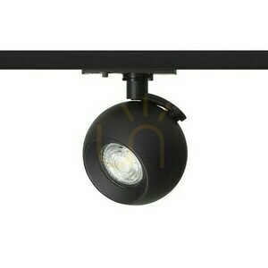 Siena Spotlight pre 1 fázu. Koľajnice čierne 230 V Gu10 50 W small 5