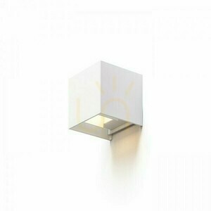 Tito Sq Dimm vonkajšie nástenné svietidlo biele 230 V Led 2x3 W Ip65 3000 K small 0