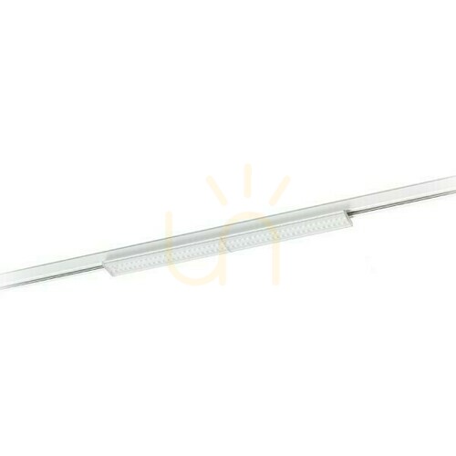 Skontrolujte Spotlight Flatline 60 pre 3 fázy. Koľajnice Biela 230 V Led 20 W 90° 3000 K