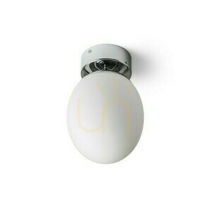 Kúpeľňové svietidlo Meringue 16 Stropné opálové sklo/chróm 230 V E27 15 W Ip44. small 4