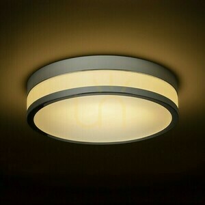 Cira Led kúpeľňové svietidlo 35 Stropné opálové sklo/chróm 230 V 24 W Ip44 3000 K small 2