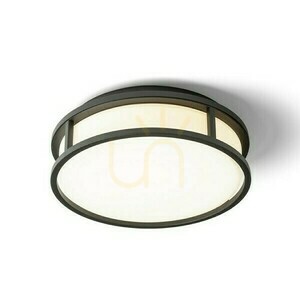 Kúpeľňové svietidlo Grande Led 25 Stropné opálové sklo/čierna 230 V 12 W Ip44 3000 K small 0