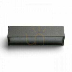 Vonkajšie nástenné svietidlo Camargue Anthracite Satin Glass 230 V Led 6 W Ip65 3000 K small 2